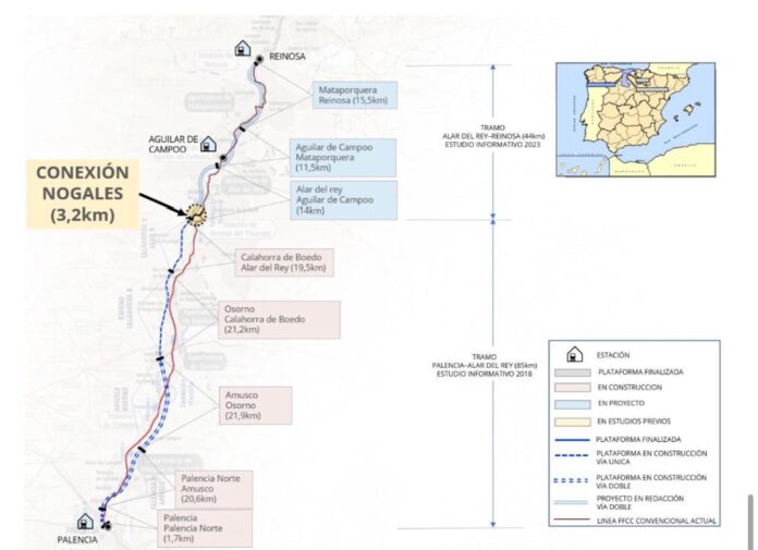 Transportes licita por 1,8 millones de euros la redacción del proyecto para adelantar tres años la llegada de la alta velocidad a Cantabria Transportes licita por 1,8 millones de euros la redacción del proyecto para adelantar tres años la llegada de la alta velocidad a Cantabria