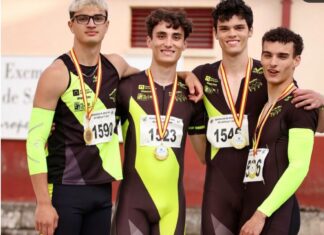 Atletas Puentecillas en el Campeonato Sub20