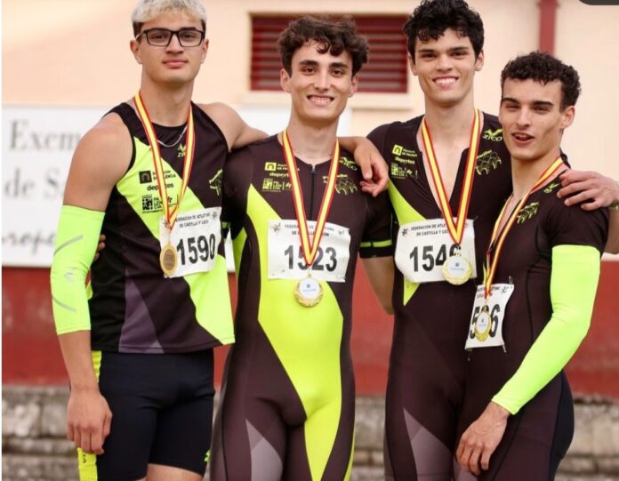 Atletas Puentecillas en el Campeonato Sub20