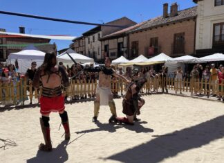 (GALERÍA) La antigua Roma cobra vida en Saldaña mercado romano saldaña