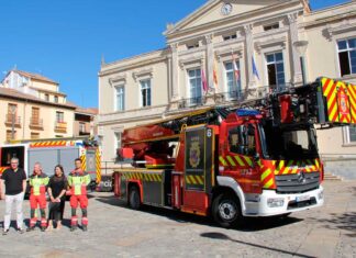 nuevos vehículos Bomberos de Palencia