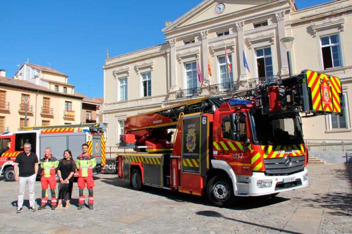 nuevos vehículos Bomberos de Palencia