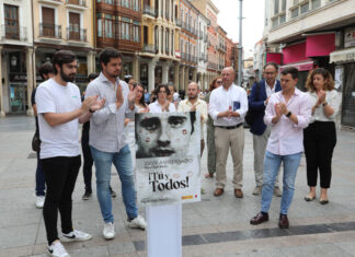 Palencia rinde homenaje a la memoria de Miguel Ángel Blanco