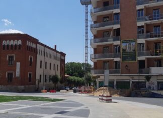 Una obra que se acaba en Palencia, y una calle que se reabrirá mañana