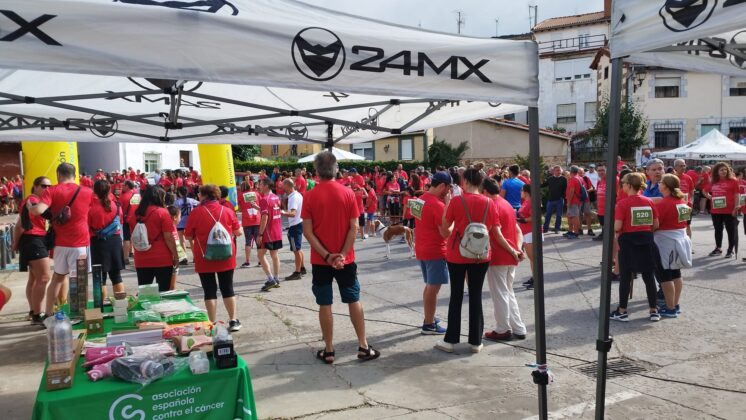 Carrera contra el C&aacute;ncer en Barruelo de Santull&aacute;n