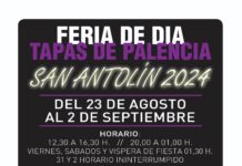 Palencia se llenará de sabor en las Fiestas de San Antolín Cartel Feria de Día