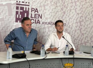 Palencia inicia la revisión de su Plan General de Ordenación Urbana Domiciano Curiel y Álvaro Bilbao, en rueda de prensa