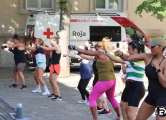 (Galería) Peleas al aire contra la fibromialgia