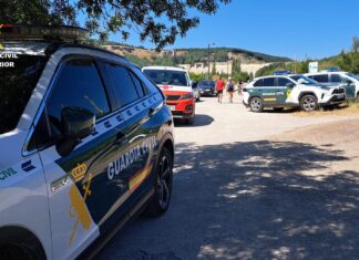 Imagen de la Guardia Civil de Palencia en el operativo