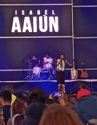 Concierto de Isabel Aai&uacute;n en Buenavista de Valdavia, el 7 de agosto de 2024. Fotos: &Aacute;. Mart&iacute;n