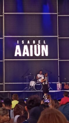 Concierto de Isabel Aai&uacute;n en Buenavista de Valdavia, el 7 de agosto de 2024. Fotos: &Aacute;. Mart&iacute;n