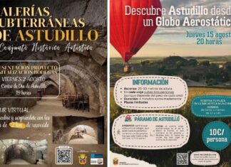 Bajo tierra o desde el cielo: dos maneras sorprendentes de conocer Astudillo este verano galerías-subterráneas-y-viaje-en-globo