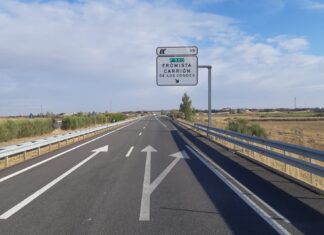 La A-67 recupera la continuidad entre Frómista y Santillana