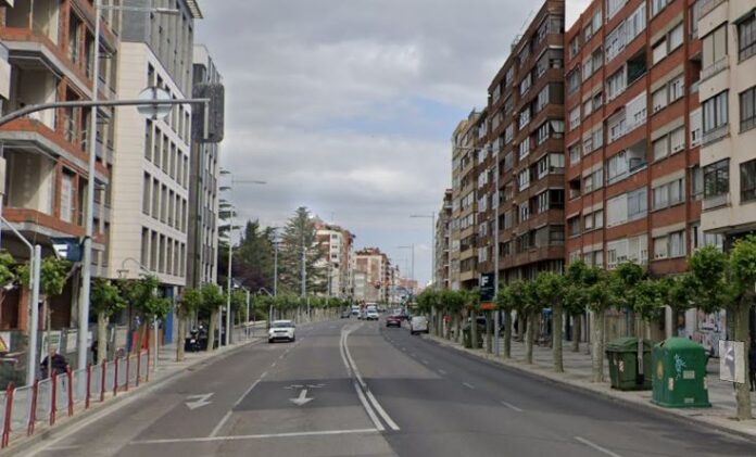 Avenida Valladolid en Palencia Avenida Valladolid en Palencia