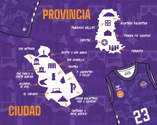 Elementos de la nueva equipaci&oacute;n del Palencia Baloncesto