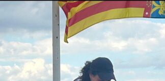 Marta Crespo en el Campeonato de Europa de Blancos a Brazo. Entrega del premio de campeona en Damas