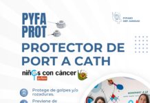 El primer protector de Port a Cath para menores con cáncer llega de manos de PYFANO PYRAPROT