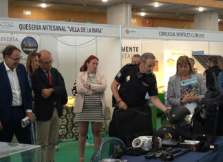 VÍDEO – FEMUCE: La Policía Nacional, presente un año más en Villamuriel de Cerrato policía nacional en femuce 2024