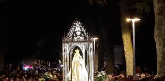 Subida de la Virgen al Santuario