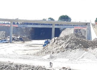 Una ‘mina’ bajo la autovía A-67 en Palencia