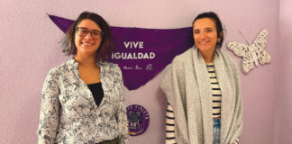 Celia y Tamara son dos de las trabajadoras de la asociación ADAVAS Palencia