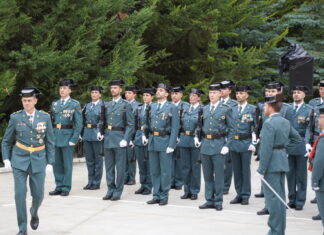 (Galería y video) La Guardia Civil creará en Venta de Baños un Puesto Principal para el alfoz de Palencia