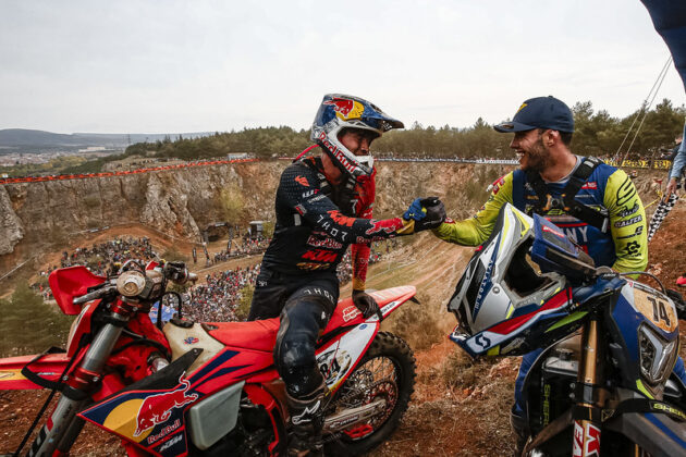 Mario Rom&aacute;n, piloto de hard enduro