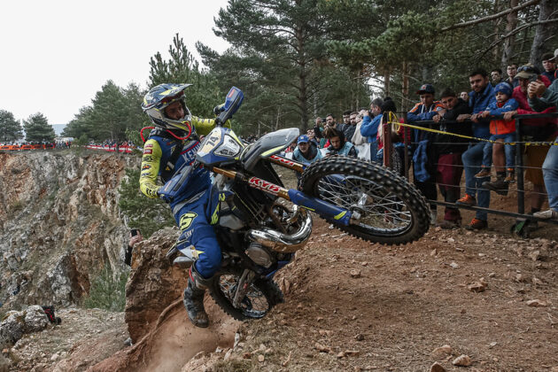 Mario Rom&aacute;n, piloto de hard enduro