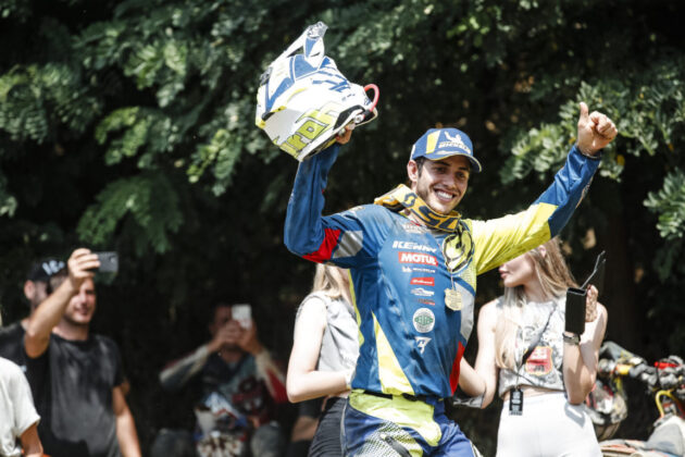 Mario Rom&aacute;n, piloto de hard enduro