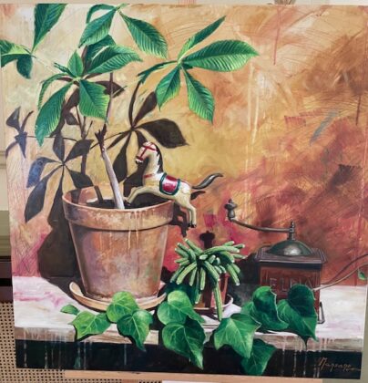 Jos&eacute; Mar&iacute;a Manzano muestra en el Casino veinte a&ntilde;os de su pintura