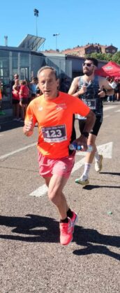 Luis en la &uacute;ltima carrera. El 10.000 de La Caixa