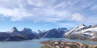 Pico Gilbo en Riaño y el pantano