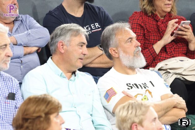 Partido entre Palencia Baloncesto y Movistar Estudiantes. Foto: Rub&eacute;n D&iacute;az.