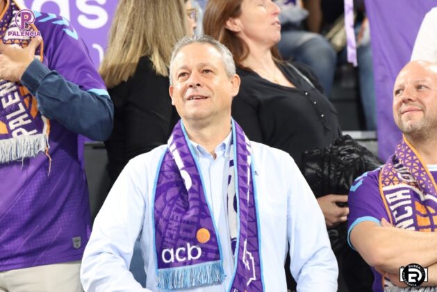 Partido entre Palencia Baloncesto y Movistar Estudiantes. Foto: Rub&eacute;n D&iacute;az.