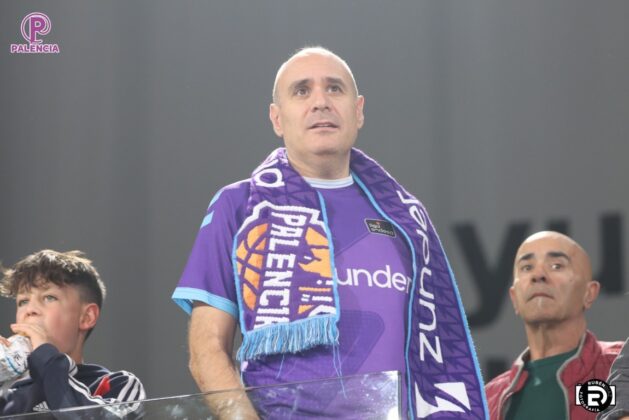 Partido entre Palencia Baloncesto y Movistar Estudiantes. Foto: Rub&eacute;n D&iacute;az.