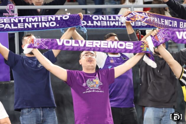 Partido entre Palencia Baloncesto y Movistar Estudiantes. Foto: Rub&eacute;n D&iacute;az.