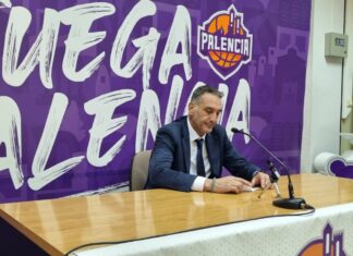 Luis Guil (Palencia Baloncesto): “Hemos visto a los jugadores muy implicados en lo que habíamos preparado para defender el partido” Luis Guil palencia baloncesto Foto: Sergio Lozano