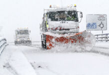 Ratifican la improcedencia del despido del conductor de una quitanieves que tuvo un accidente en Palencia y dio positivo en drogas temporal nieve cordillera cantábrica palencia