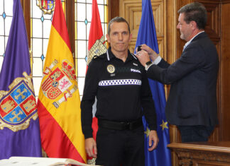 David Carretero, nuevo jefe de la Policía Local de Palencia