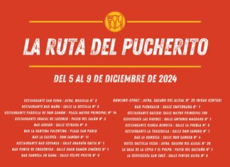 Una veintena de bares y restaurantes de Palencia participarán en la XXIII edición de La Ruta del Pucherito CARTEL XXIII edición de La Ruta del Pucherito