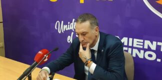 Luis Guil en rueda de prensa