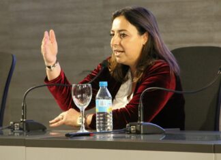 La alcaldesa de Palencia, Miriam Andrés.