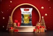 Facundo lanza una Edición Limitada Especial Navidad de Terricum, sus patatas fritas premium Mockup Terricum Navidad