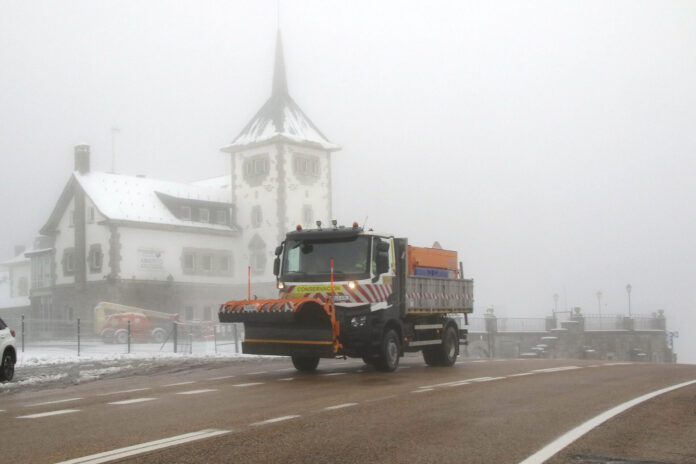 Tráfico fluido por el Puerto de Pajares