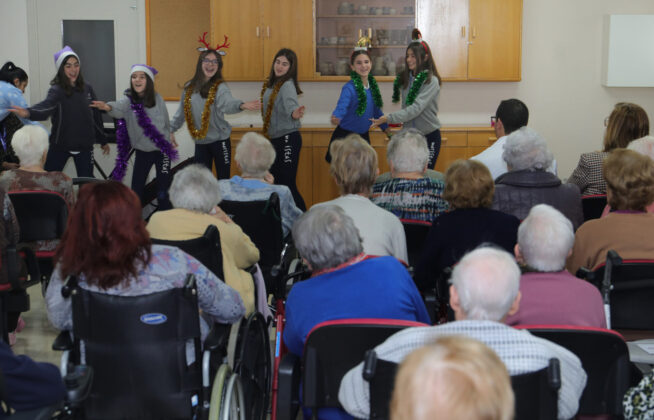Festival navide&ntilde;o Residencia de San Telmo (Palencia)