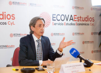 De Margarida destaca que “el mercado laboral es resistente a la realidad socioeconómica” de Palencia, con una productividad “en mínimos”