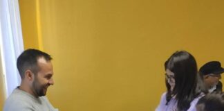 Celebración del Dia de la Constitución Española en Barruelo de Santullán con el CEIP Nuestra Señora del Carmen