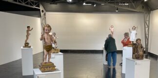 exposición de niños Jesús que está abierta en el Museo de Palencia