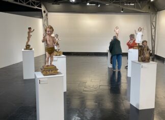 exposición de niños Jesús que está abierta en el Museo de Palencia
