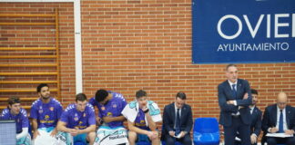 Alimerka Oviedo - Súper Agropal Palencia Baloncesto. 19/12/24. Foto: Javier Estévez